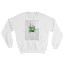Load image into Gallery viewer, Tron Flower. Sweatshirt by Vengodelvalle
