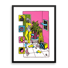 Load image into Gallery viewer, &quot;Vapor Lava&quot; Art Print by Fiedler

