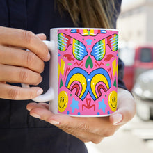 Load image into Gallery viewer, Ms Wearer Mug &quot;In Rainbows&quot;
