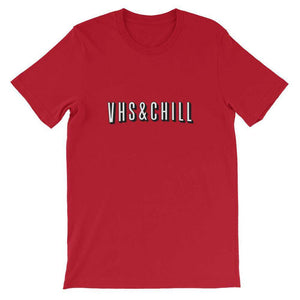 "VHS & Chill" Netflixified T-Shirt by Freshcolor