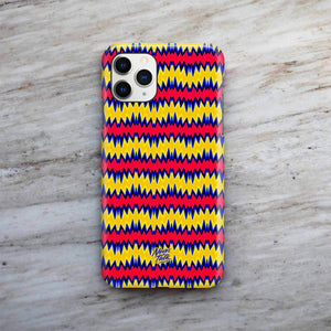 Zig Zag Tropical Phone Case by Freshcolor